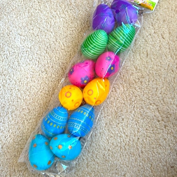 Brand New Disney Minnie Mouse Plush Easter Basket Fillable Colored Metallic Eggs - Picture 14 of 16